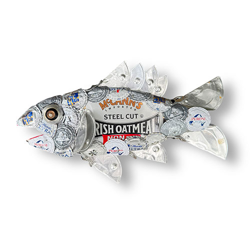 John Richards 11" Bottlecap Fish WP5993
